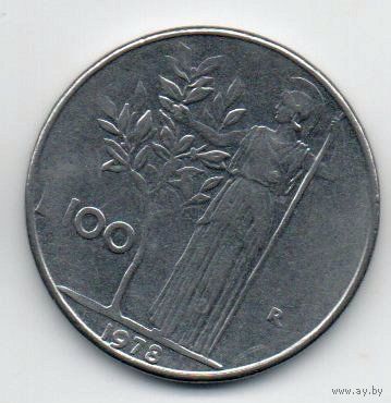 ИТАЛЬЯНСКАЯ РЕСПУБЛИКА 100 ЛИР 1978