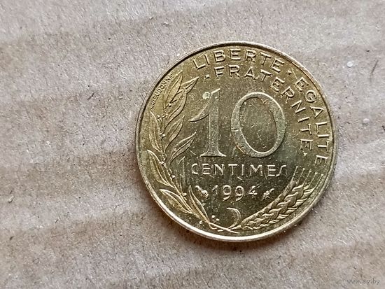 Франция 10 сантимов, 1994г. (D-107)