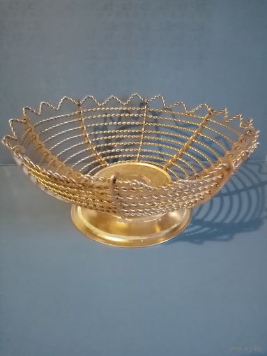 Конфетница Фруктовница Сухарница, ваза для печенья СССР 60-е гг