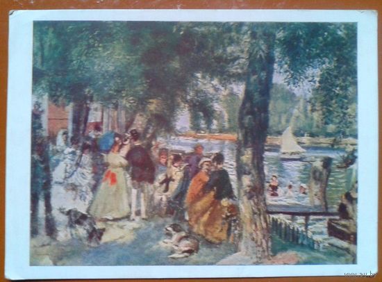 Ренуар Огюст. Купание на Сене.    1956 г.