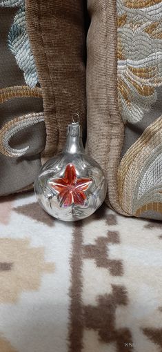 Елочная игрушка звезда символика СССР