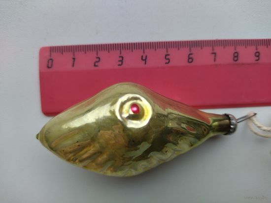 ЕЛОЧНАЯ ИГРУШКА из СССР. 2 шт.  цена за лот.  лот не разбивается.