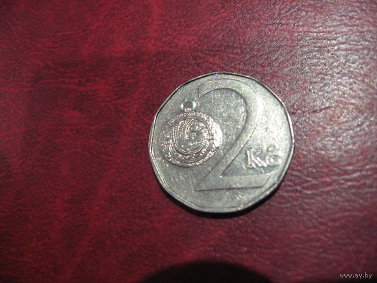 2 кроны 1993 года Чехия