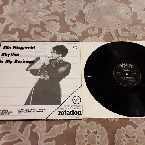 ELLA FITZGERALD - 1962 - RHYTHM IS MY BUSINESS (GERMANY)LP