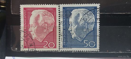 РАСПРОДАЖА ГЕРМАНИЯ 1964г. Полная серия. Гаш.