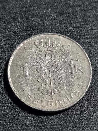 Бельгия 1 франк 1973
