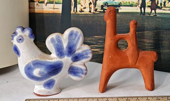 Статуэтки птица всадник