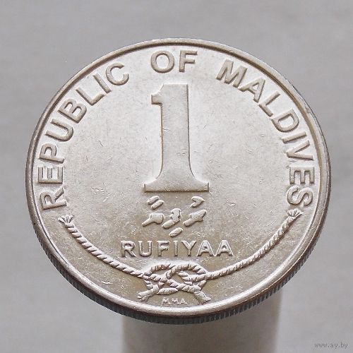 Мальдивы 1 руфия 2012