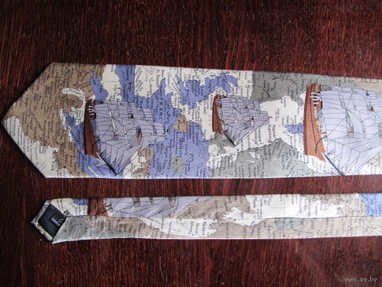 Дизайнерский шелковый галстук ROBIN RUTH