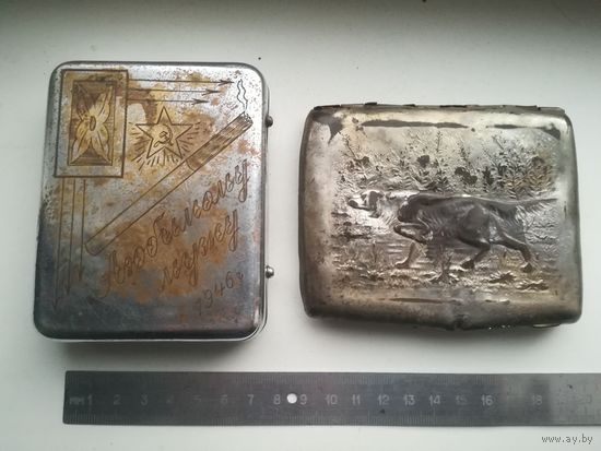 Портсигары.