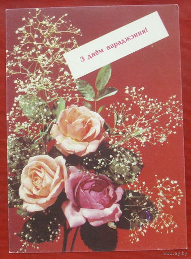З днём нараджэння! Чистая. 1992 года. Дергилева. 1332.