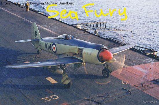 Hawker Sea Fury FB.Mk.11, F154 NOVO, 1/72, СССР.