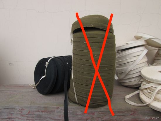 Лента киперная,ссср,натуральный хлопок,Цена за 1 катушку.