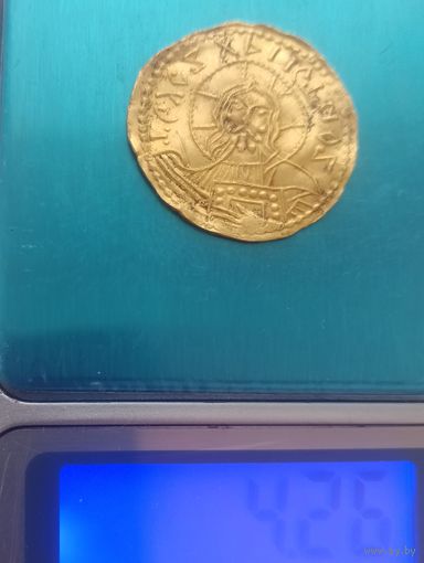 Златник: первая российская монета из золота (новодел, золото 916 пр).