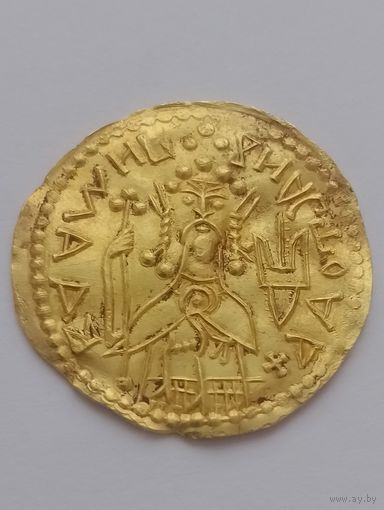 Златник: первая российская монета из золота (новодел, золото 916 пр).
