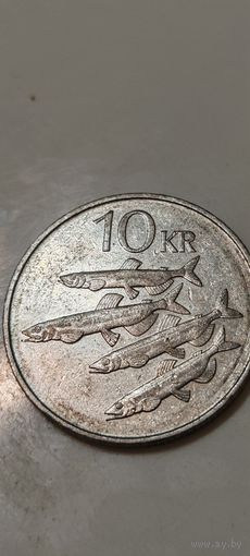 Исландия 10 крон 1994