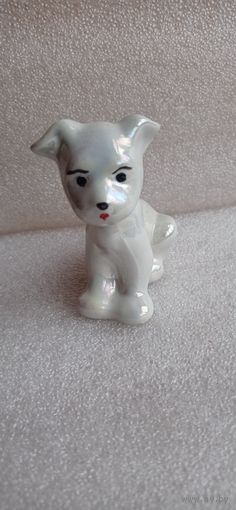 КОЛЛЕКЦИОННАЯ ФАРФОРОВАЯ СТАТУЭТКА ЩЕНОК ОРИГИНАЛ  .  Распродажа Коллекции !!! . Экспресс  Аукцион не с рубля без МПЦ и прочего 3 ДНЯ  .Много лотов в продаже .