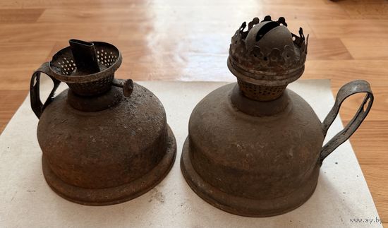 Керосиновая лампа старая 2шт