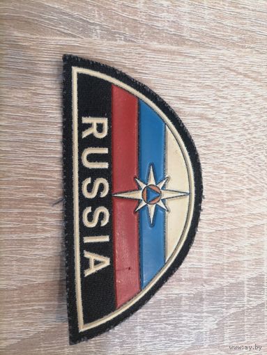 Шеврон МЧС России нашивка