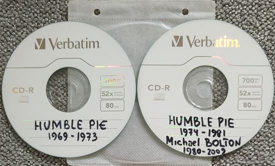 CD MP3 HUMBLE PIE, Michael BOLTON - 2 CD