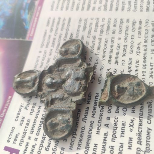 Крест-мощевик Энколпион части под восстановление