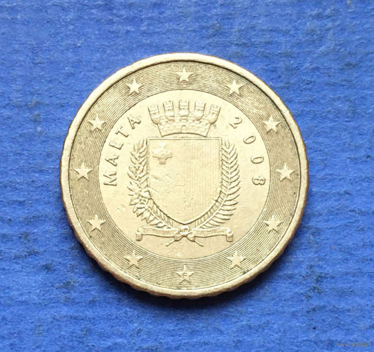 Мальта 10 евроцентов 2008