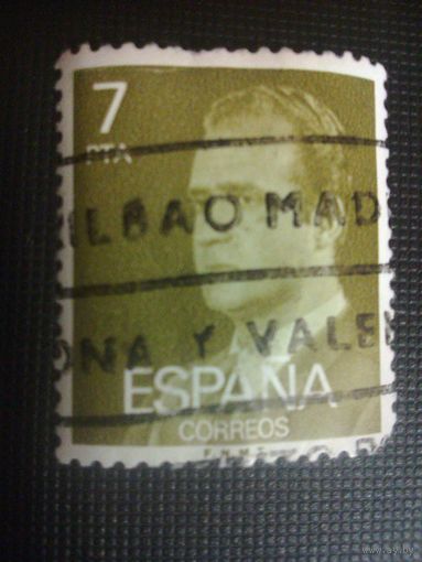 Испания. Хуан Карлос. 1976г. гашеная