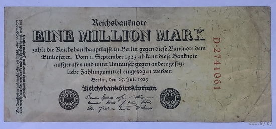 1 000 000 марок 1923