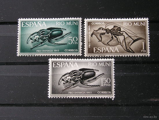 Рио Муни 1965 Насекомые