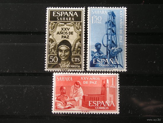 Испанская Сахара 1965 25-летие мира