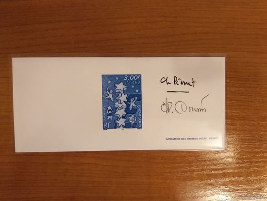 2000 Франция люкс блок проба искусство (ки-2)