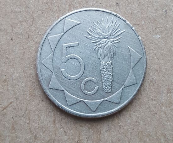 Намибия 5 центов 1993 (Republic of Namibia 5 cents 1993)
