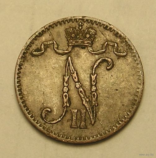 Русс. Финляндия 1 Пенни 1901