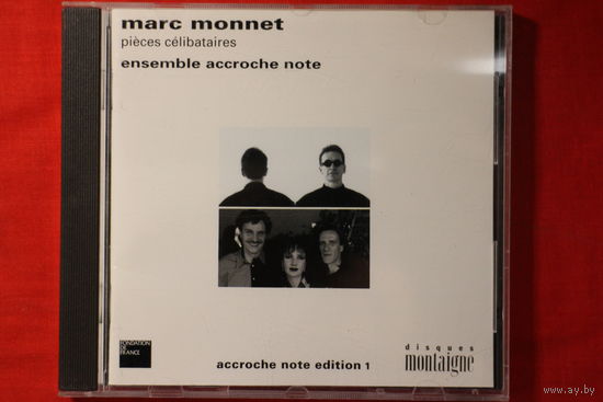 Marc Monnet – Pieces Celibataires (1992, CD)