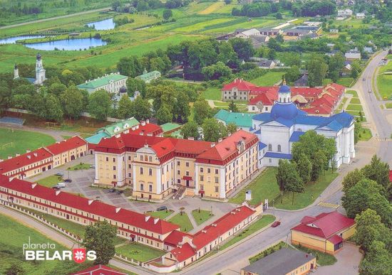 Планета Беларусь 2016 открытка Жировичи монастырь