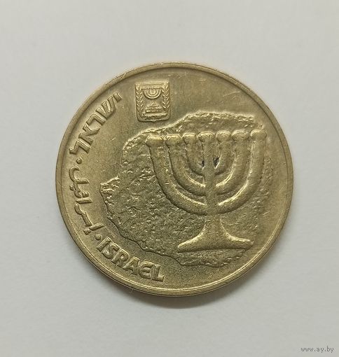 Израиль 10 агорот 1991 год