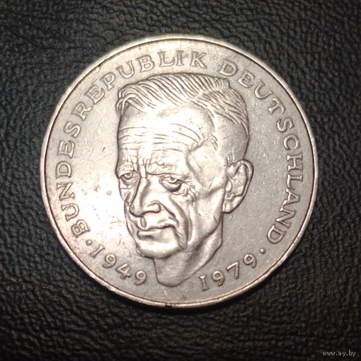 Германия 2 марки 1987 J