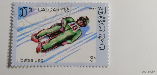 Лаос 1987. Зимние олимпийские игры.