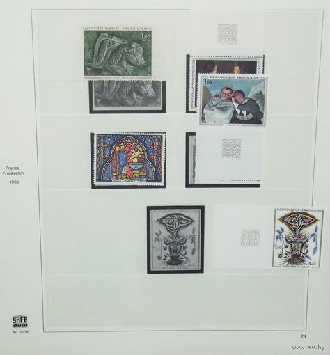 ФРАНЦИЯ.Хронология.РАСПРОДАЖА АЛЬБОМА ПОСТРАНИЧНО !Могут встречаться аккуратные наклейки! СОСТОЯНИЕ НА ФОТО !