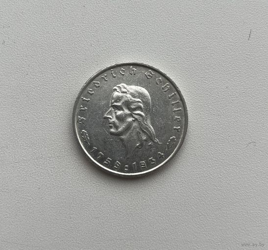 ТРЕТИЙ РЕЙХ  5 марок 1934 г.