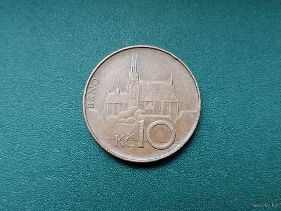 10 крон Чехия.