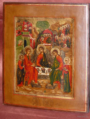 ИКОНА ТРОИЦА. МСТЕРА.