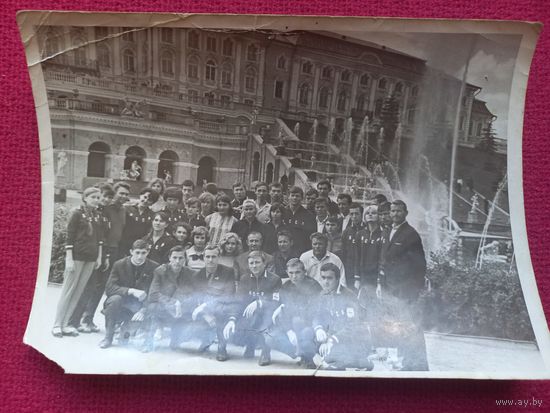 Фотография Сборной БССР. Ленинград. 60 гг.