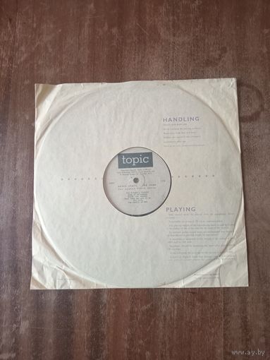 Виниловая пластинка Songs Against the Bomb Великобритания Topic 1959 г.