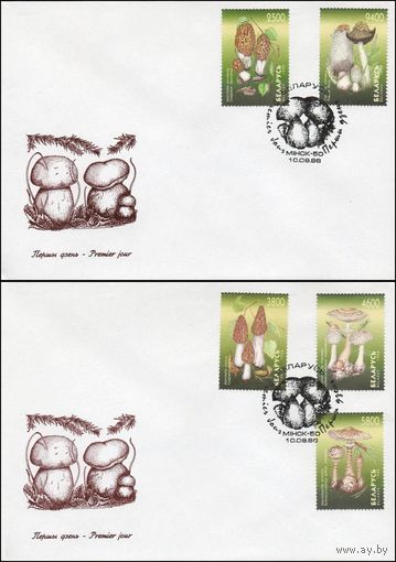 1998 КПД Беларусь Грибы Флора СГ Минск