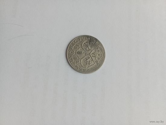 6 грошей 1682 , ( не частый с короной ). С рубля !