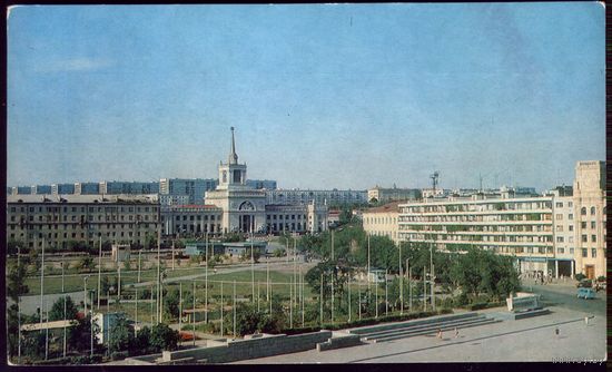 1978 год Волгоград Ж-Д вокзал
