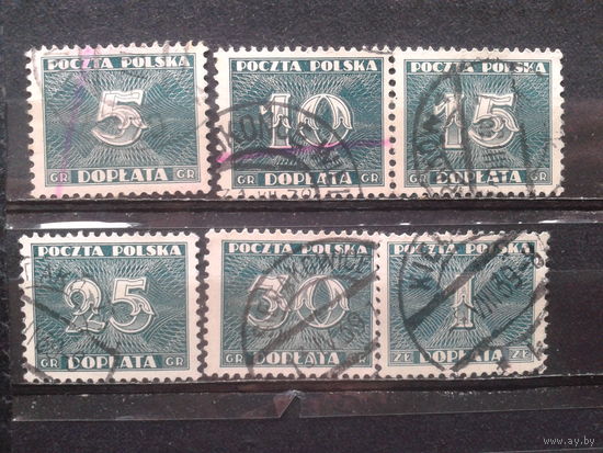 Польша, 1938. Доплатная марка