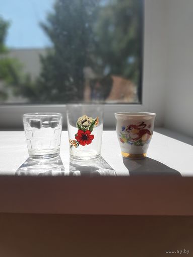 Красивые рюмочки СССР
