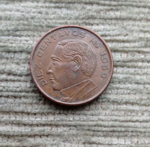 Werty71 Мексика 10 сентаво 1959